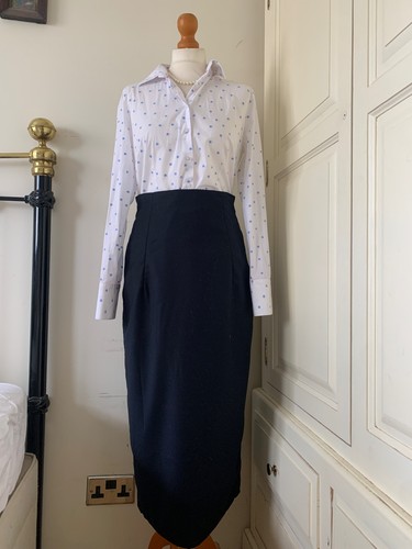 Droopy browns navy - navy, blue