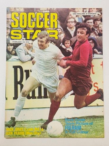 1970 soccer star - star, magazine
