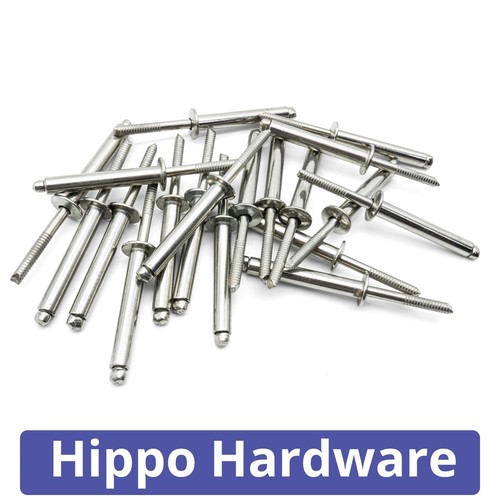 Pop rivets dome head - rivets, end