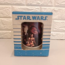 1995 Dram Tree STAR WARS Return of Jedi Princess Leia Jabbas Throne Stein Mug 
