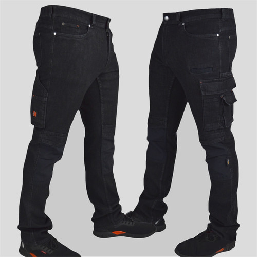 Mens work jeans black - mens,