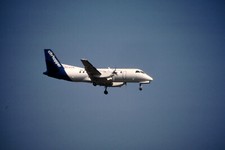 Slide PH-KSM Saab 340B KLM Cityhopper 10/04/1992 FRA 35mm Framed OP-K8-66