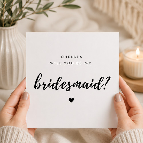 Personalised bridesmaid - personalised,