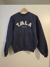 TALA Vintage Navy Blue Volley Sweater - Size XS