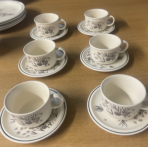 Set vintage retro w h - 6, w.h