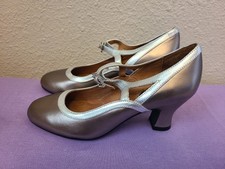 American Duchess Royal Vintage Roxy 1920s Flapper Heels Shoes Size 6.5