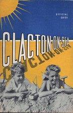 1954 Clacton-on-Sea Tourist Guide Brochure
