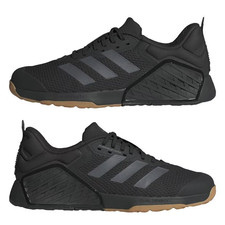 ADIDAS DROPSET 3 TRAINERS BLACK GREY IH8292 SIZE 9.5 EU 44 RRP £109.99