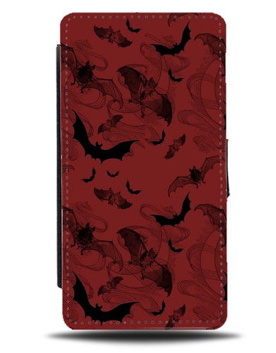Dark red halloween - dark, flip