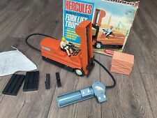 VINTAGE  1966 HERCULES  REMOTE CONTROL FORK LIFT TRUCK  WORKING