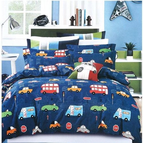 Bus child pattern quilt - 3d,