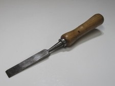 Vintage German 20m Firmer Chisel Finest Quality Forged Steel Re-sharpened