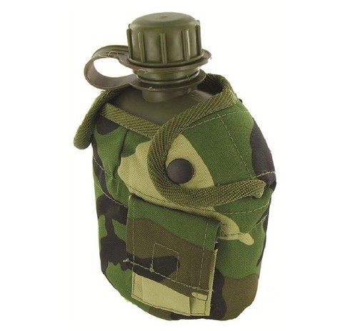Military water bottle green - military,