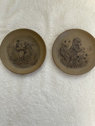 Poole pottery plates - 2,