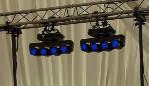 Two chauvet intimidator wave - two,