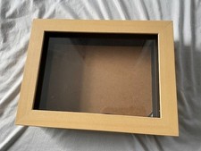 NEW. Solid Framer Made Box Frame 34.5 x 26 x 8.5cm (Never Used)