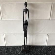 Vintage african tribal statue - tribal,