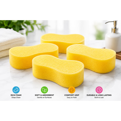 Large vehicle wash sponge - large,
