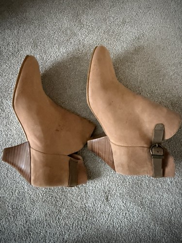 Sessun tan leather ankle - tan,