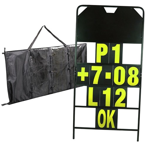 Aluminium track day pit board - track,