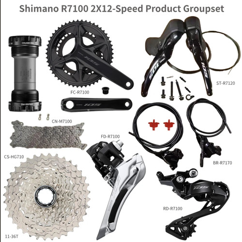 Shimano 105 r7100 r7120 34t - r7120, 50/34t