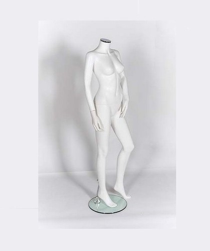 Female headless matt white - matt,