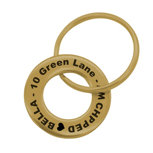 Personalised engraved pet disc - personalised,