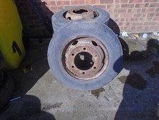 LORRY WHEEL SET X3 WITH 205/75R 17.5
