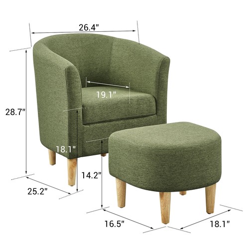 Upholstered single sofa with - single,