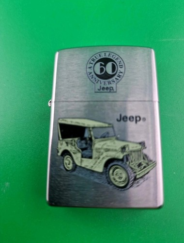 Jeep 60th anniversary zippo - jeep,