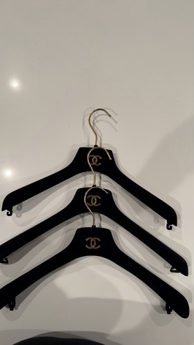 Chanel black velvet suit - black,