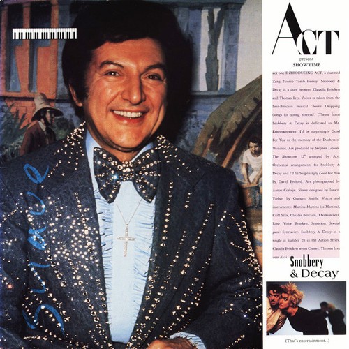 Act showtime snobbery - -,