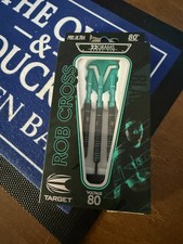 TARGET ROB CROSS VOLTAGE 80 80% WORLD CHAMPION DARTS BOXED 22G STEEL TIP