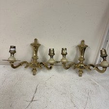 Old Pair Of gold brass Metal