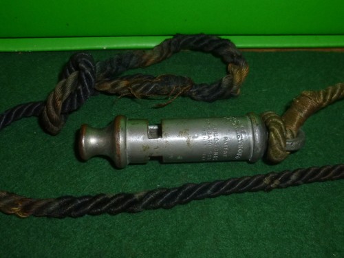 Metropolitan police whistle - police,