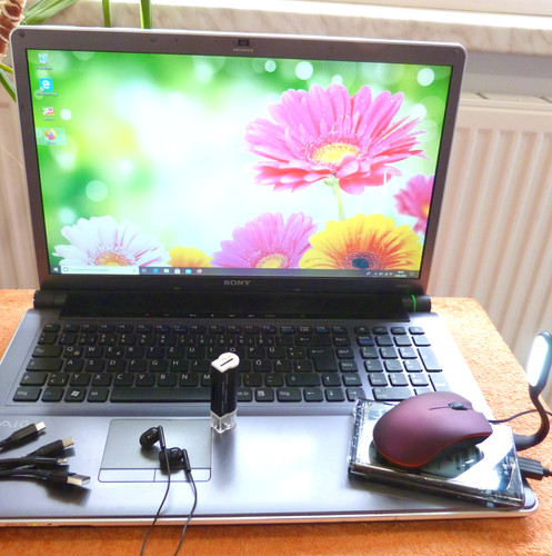 Lot sony vaio aw41 hdp - xl, 18"