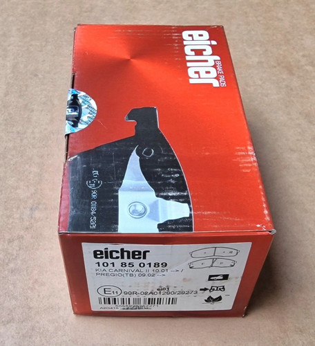 Brake pads set front - brake, kia