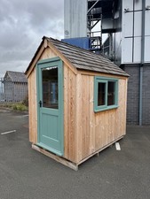 Posh Timber/ Wooden Garden Shed - 7ft x 5ft - Barely Used - High Spec Joinery