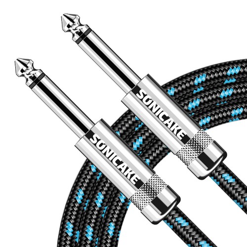 Electric guitar lead cord - 3m,