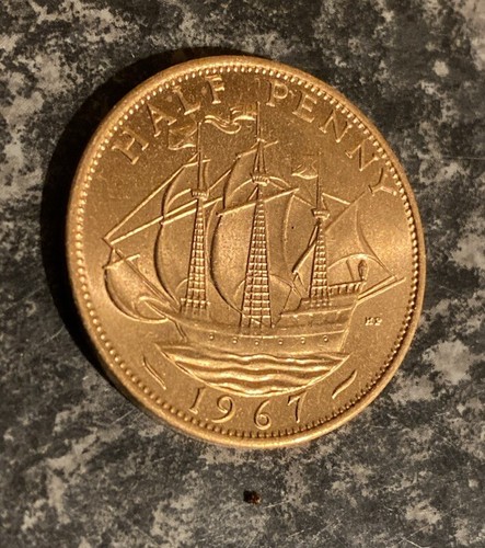 1967 uncirculated unc - gb, uncirculated-unc