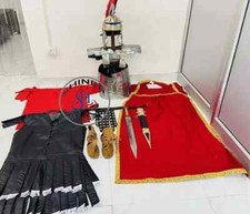 Lorica Armor Roman  Full Armor Suit Segmentata Helmet Costume gift