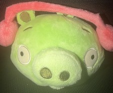 angry birds plush earmuff pig