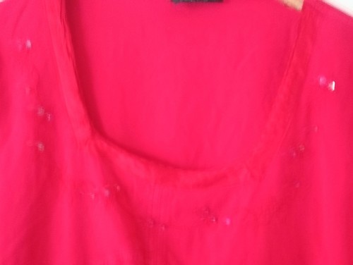 Red top size 22 from - top,