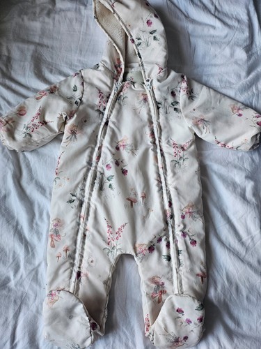 Next baby cream pink snow - next,