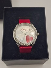 Morgan Ladies Quartz Watch Red
