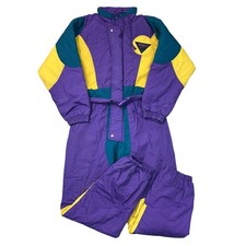 Vintage Ski Suit One Piece 90s