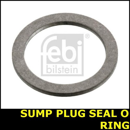 Oil sump plug seal ring - sump,
