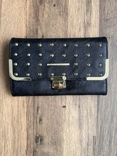 Women’s River Island Black & Gold Clutch Bag