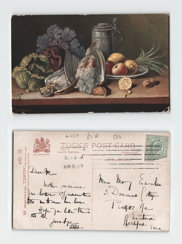 Postcard raphael tuck - postcard,