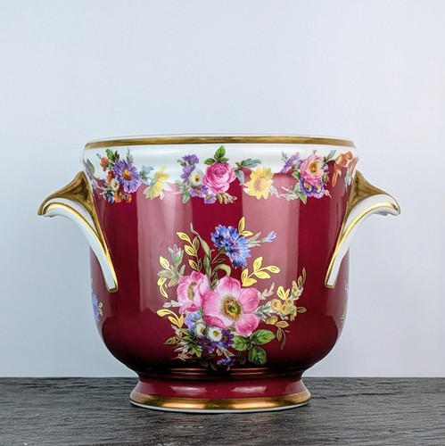 Vintage cachepot porcelain - vintage,